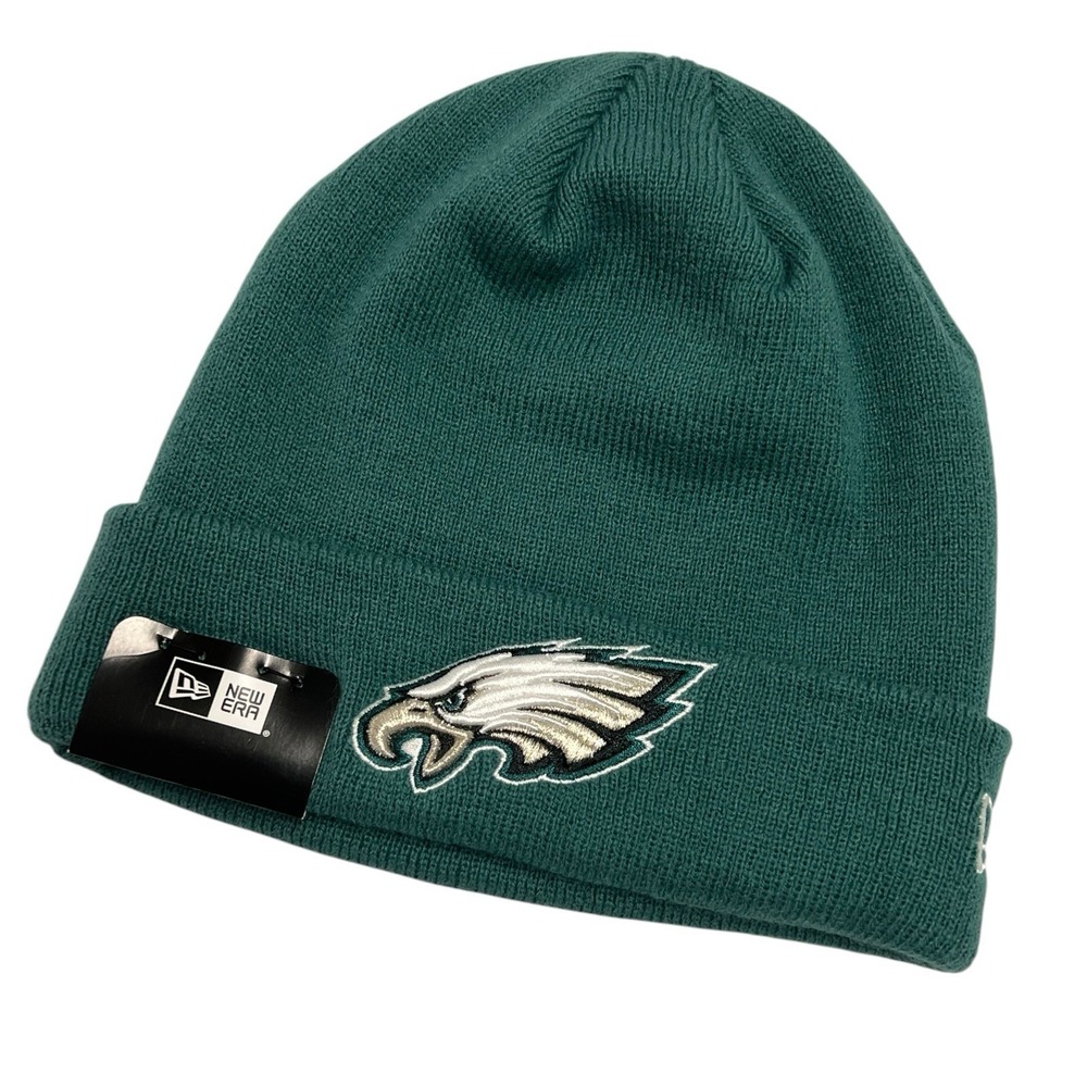 NFL Philadelphia Eagles Adult New Era Cuffed Winter Knit Hat Cap Beanie NEW!